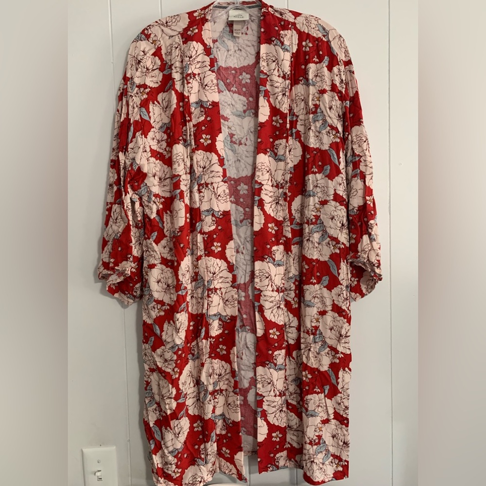 Knox Rose Red Kimono